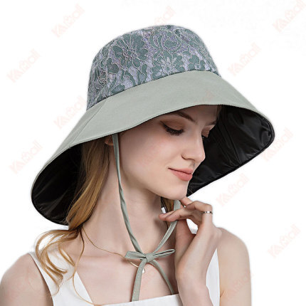 sun protection green summer hats